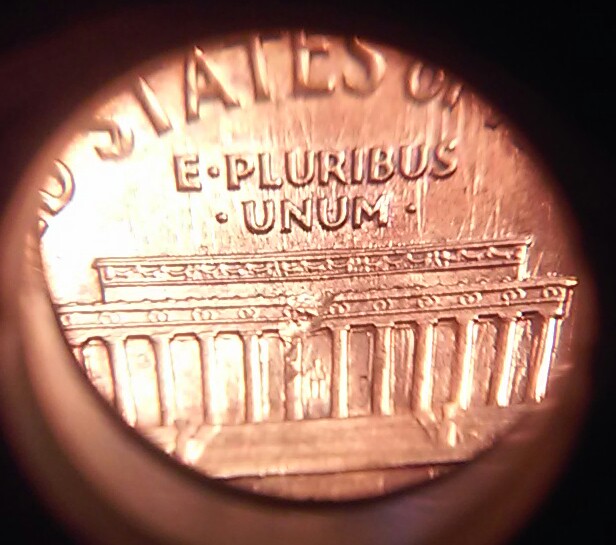 1989-Cent-Defective-Planchet/Lamination-Error